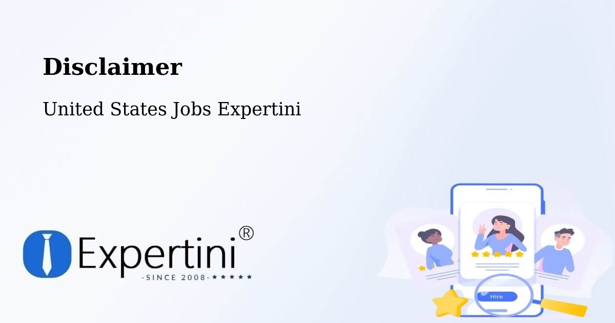 Disclaimer – Slinger - United States Jobs Expertini